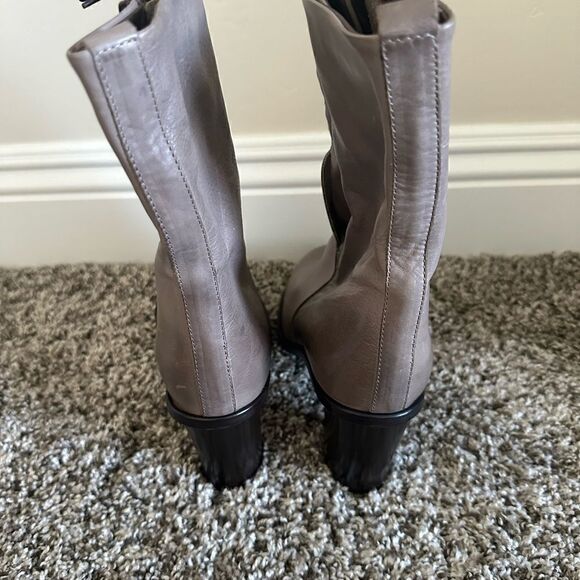 AGL Attilio Giusti Leombruni Leather Ankle Lace Up Boot Sz 8( 39 EU ) NEW - Picture 6 of 13